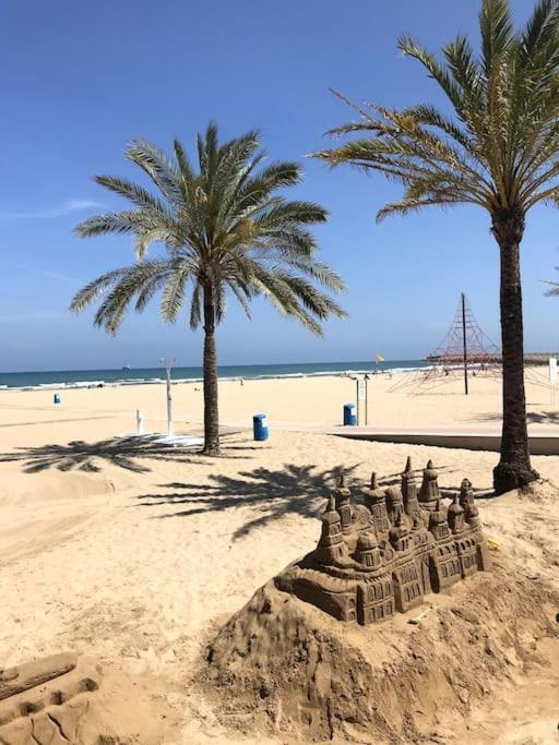Lovely Family Apartment 2 Min. From The Beach Playa de Gandia Eksteriør bilde